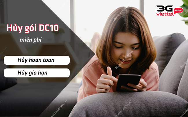 huy goi cuoc dc10 viettel