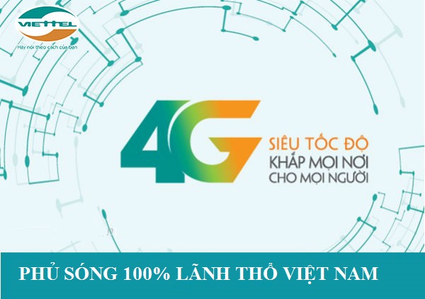 Vùng phủ sóng 4G Viettel ở đâu Vùng phủ sóng 4G Viettel