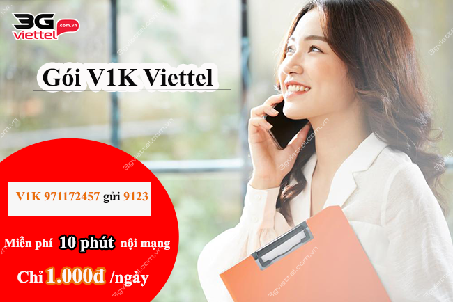 Gói cước V1K Viettel Gói cước V1K Viettel