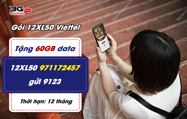 goi cuoc 12xl50 viettel
