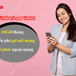 goi cuoc v200 viettel tra sau