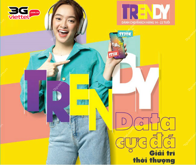 gói cước Trendy Viettel gói Trendy Viettel