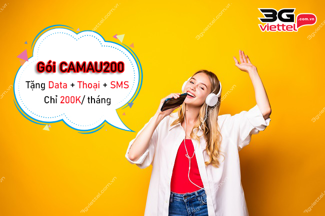 Gói cước CAMAU200 Viettel