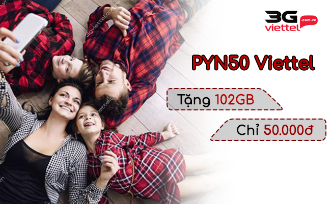 goi cuoc pyn50 viettel