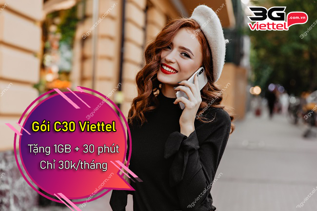 Gói cước C30 Viettel Gói cước C30 Viettel