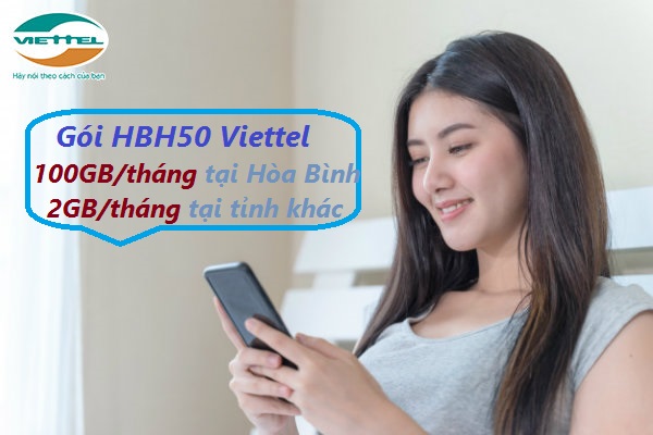 đăng ký gói HBH50 Viettel bằng cách nào Gói HBH50 Viettel