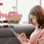 goi cuoc v250 viettel