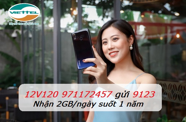 đăng ký gói cước 12V120 Viettel như thế nào Gói cước 12V120 Viettel