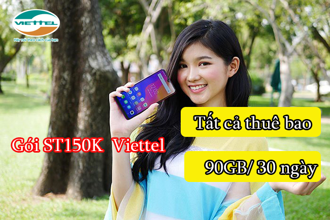 Đăng ký gói ST150K Viettel 