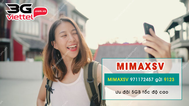 Gói cước MIMAXSV Viettel Gói cước MIMAXSV Viettel