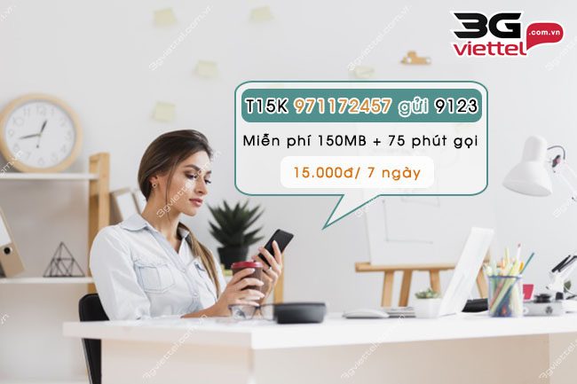 Gói cước T15K Viettel Gói cước T15K Viettel