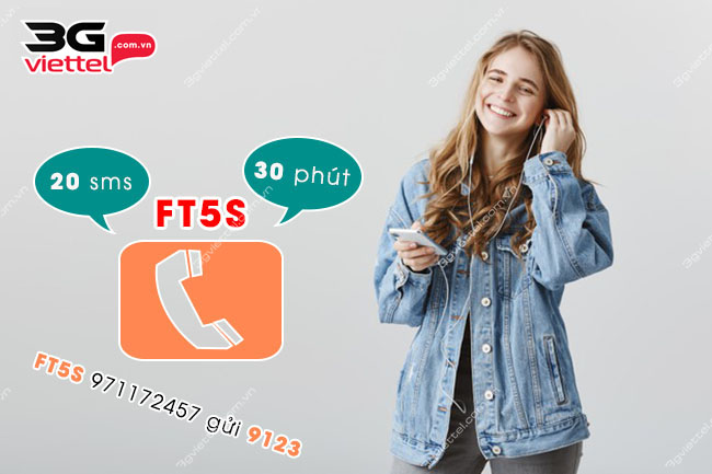 Đăng ký gói cước FT5S Viettel