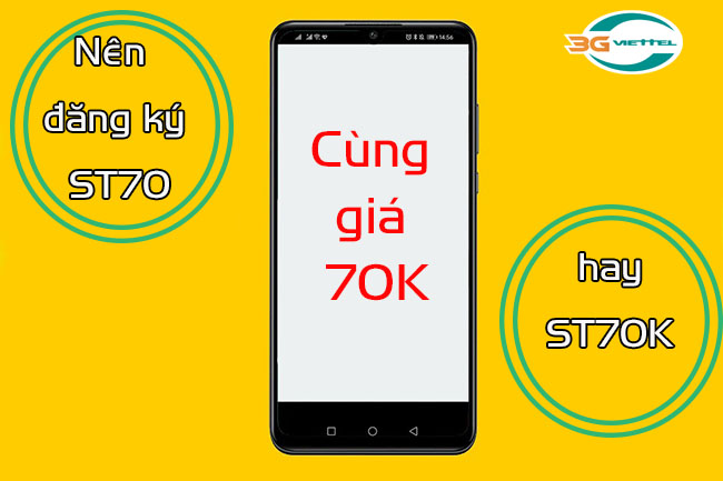 so sánh gói ST70 và ST70K so sánh gói ST70 và ST70K