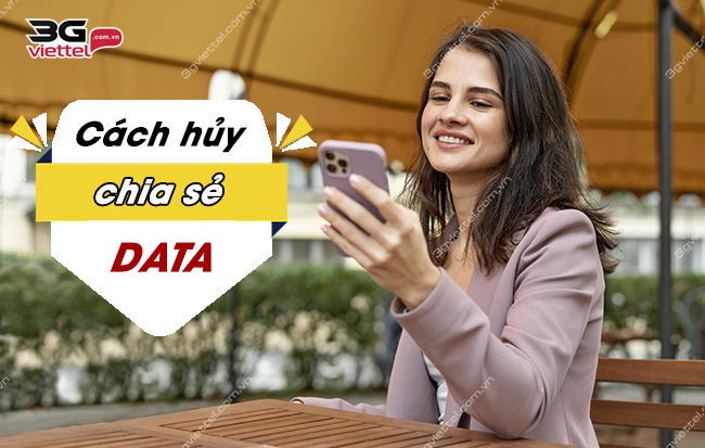 cach huy chia se data viettel