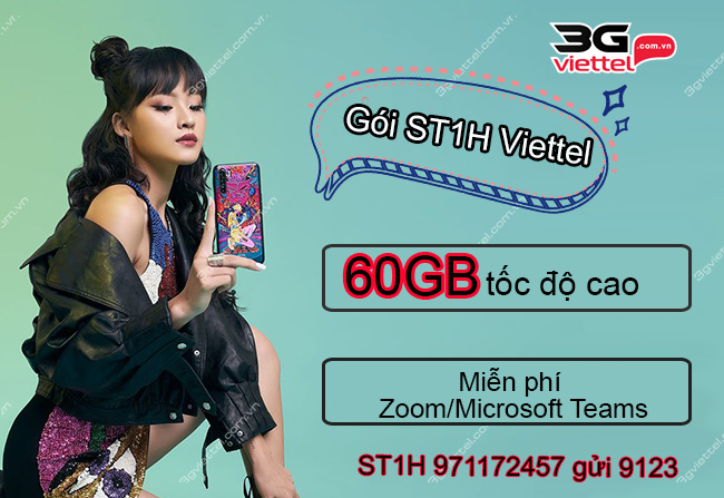 đăng ký gói cước ST1H của Viettel như thế nào Gói cước ST1H của Viettel
