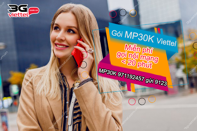 cú pháp đăng ký MP30K Viettel là gì Gói cước MP30K Viettel