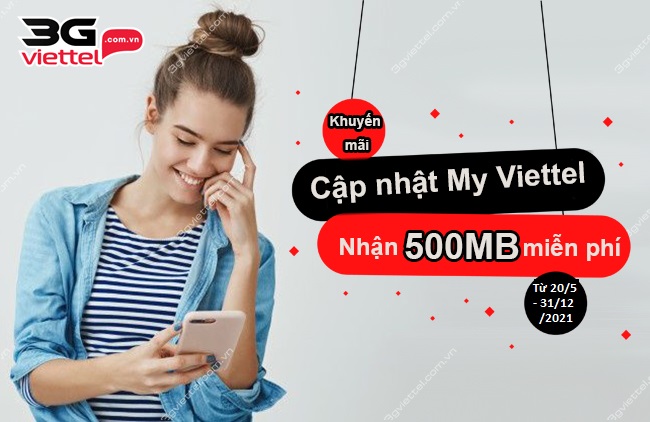 khuyến mãi cập nhật My Viettel nhận data miễn phí