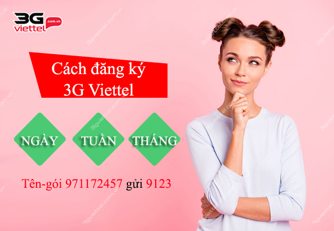 Cách đăng ký 3G Viettel Cách đăng ký 3G Viettel