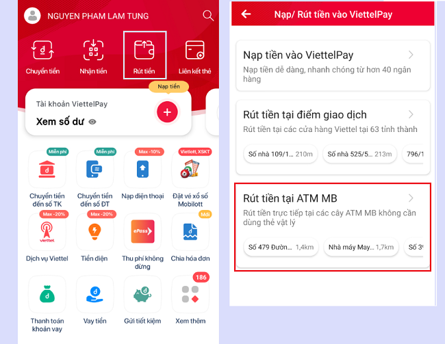 cach rut tien viettelpay 