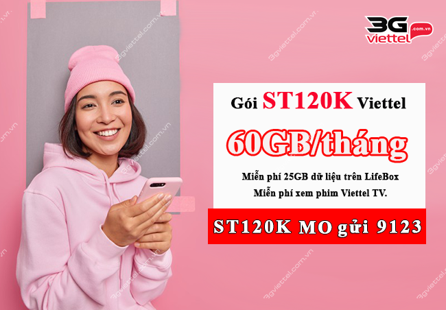 Gói cước ST120K Viettel