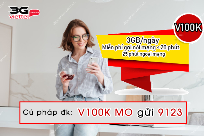 Gói cước V100K Viettel