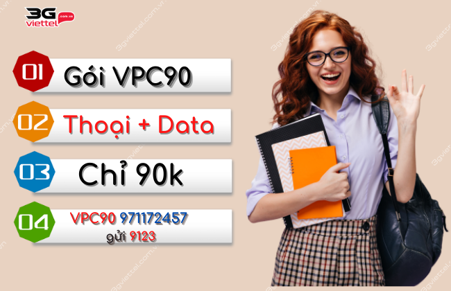 huong dan dang ky goi VPC90 Viettel dang ky goi VPC90 Viettel