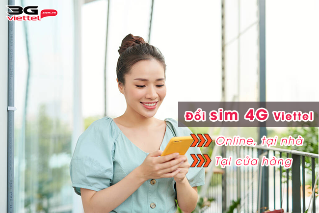 cach doi sim 4g viettel 