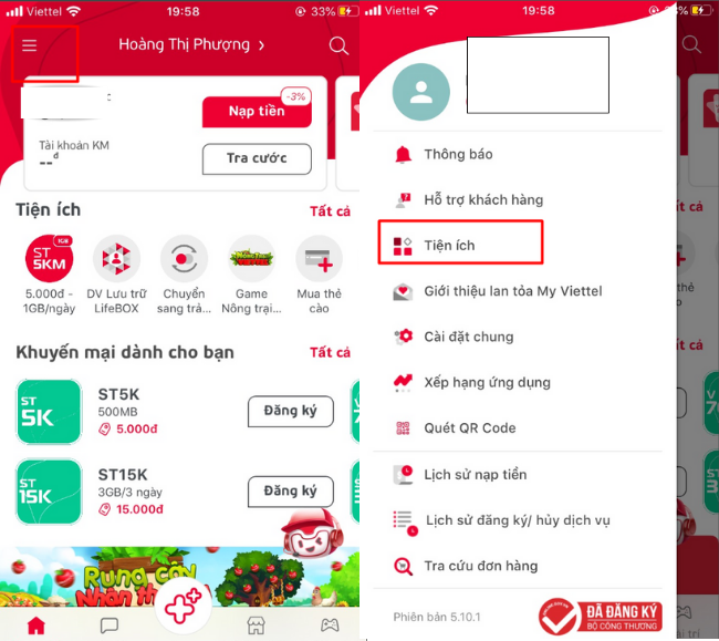 cach doi sim 4g tren my viettel 