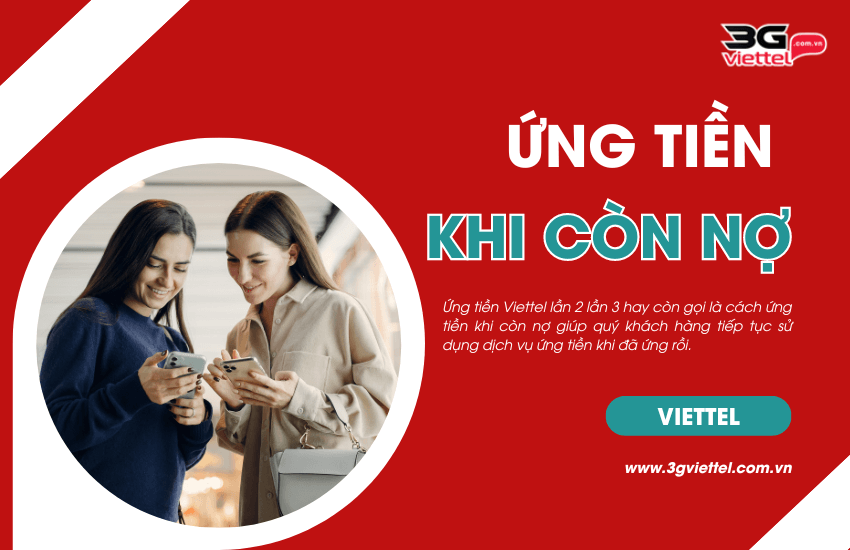 cach ung tien viettel khi con no