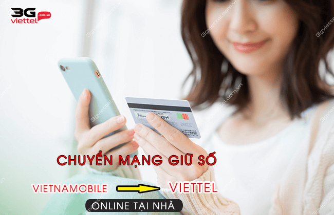 chuyen mang giu so vietnamobile sang viettel online