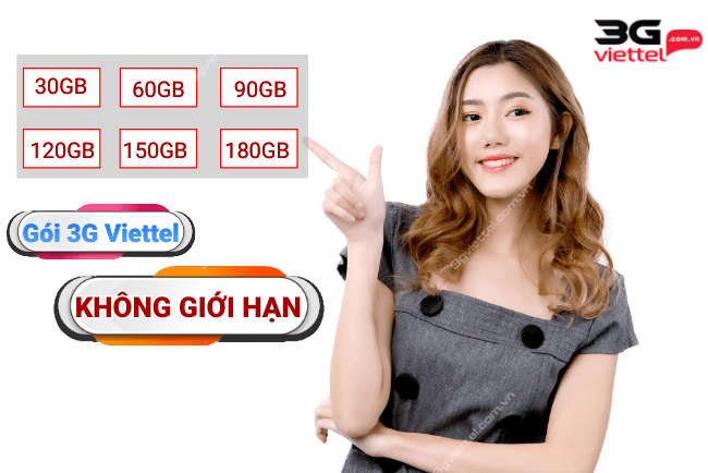 goi cuoc 3g viettel tron goi goi 3g viettel khong gioi han