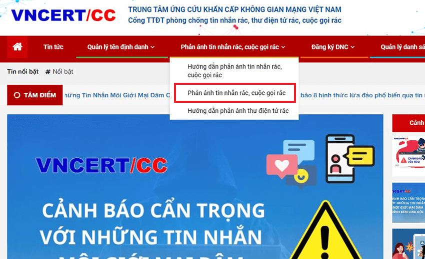 cach chan tin nhan rac sim viettel