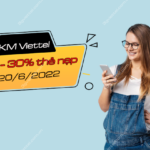 khuyen mai viettel 20% -30% the nap 20 6 2022