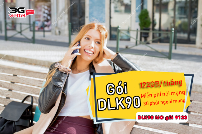 Đăng ký gói cước DLK90 Viettel