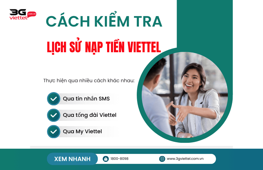 cach kiem tra lich su nap tien dien thoai viettel