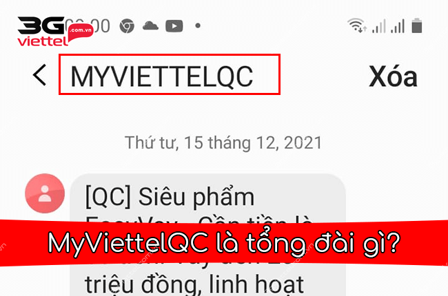 Tổng đài MyViettelQC dùng để làm gì? 
