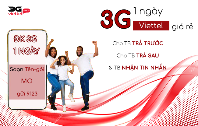 Cách đăng ký 3G ngày Viettel từ 2k 5k 10k có 2GB data cach dang ky 3g ngay viettel gia re tu 2k den 10k