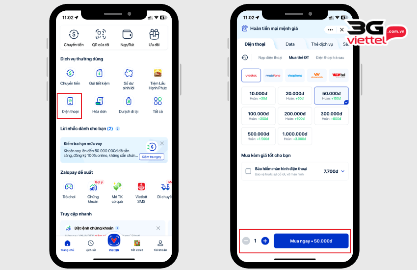 Mua mã thẻ Viettel bằng SMS được không? Thông tin mới nhất! mua the cao qua vi dien tu