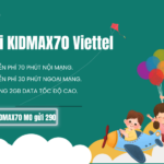 goi cuoc kidmax70 viettel