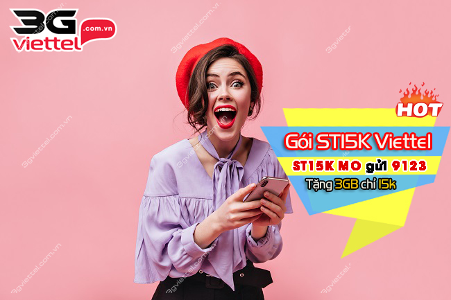 Đăng ký gói ST15K của Viettel 15K có 3GB truy cập mạng 3 ngày goi-cuoc-st15k-viettel