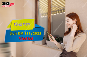 Lich khuyen mai T11/2022 Viettel