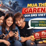 cach nap the garena qua sms viettel