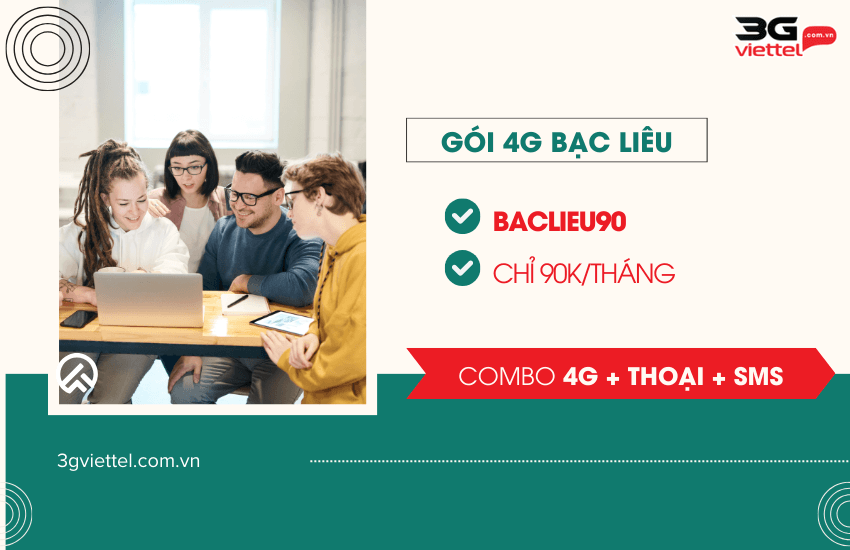 goi 4g viettel bac lieu