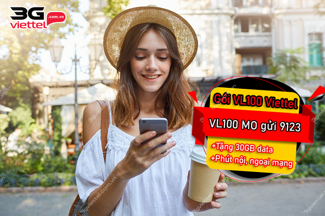 Gói cước VL100 Viettel Gói cước VL100 Viettel