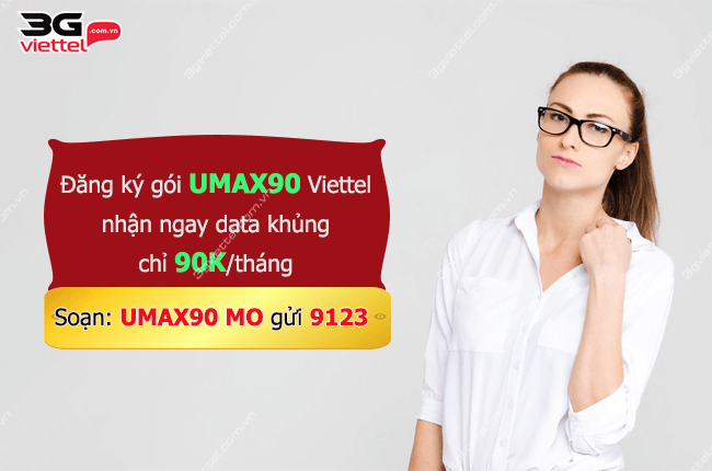 goi cuoc umax90 viettel