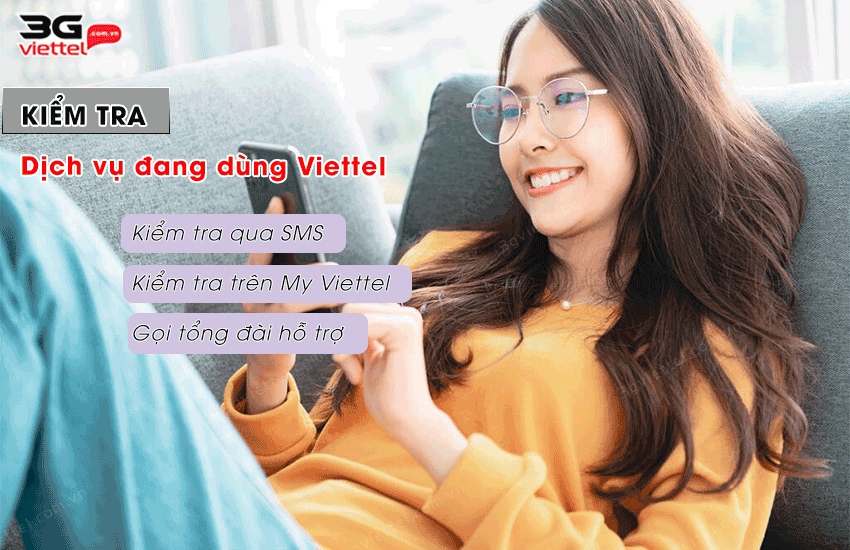 kiem tra cac dich vu dang su dung viettel