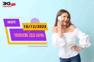 viettel khuyen mai 20% the nap ngay 15/12/2022