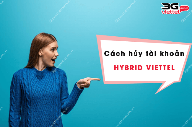 huy tai khoan hydrid viettel