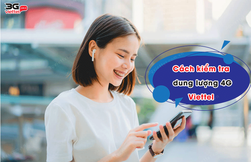 cach tra cuu dung luong 4g viettel qua sms