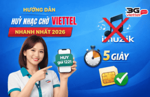 cach huy nhac cho viettel